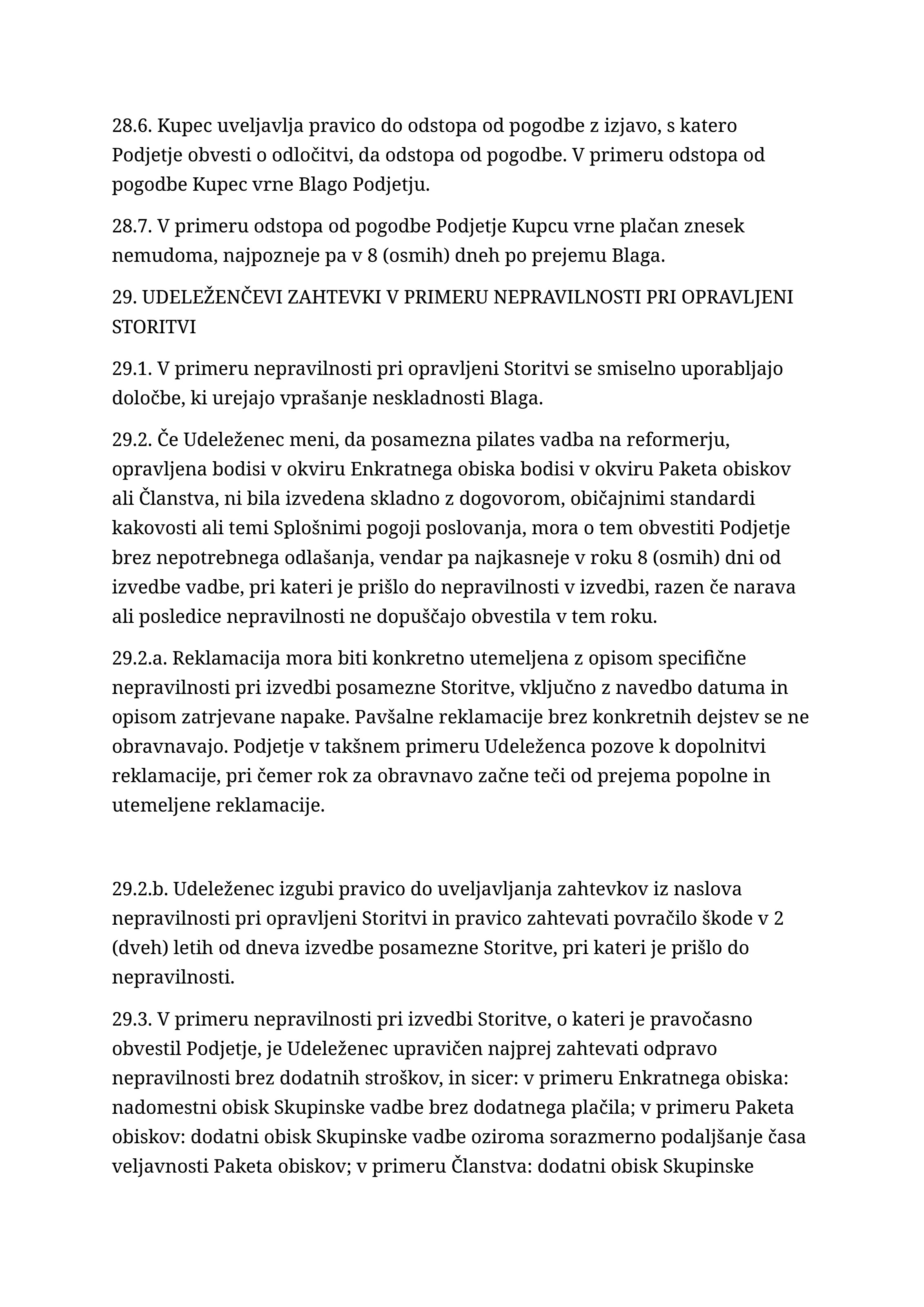 Splošni pogoji poslovanja, stran 34